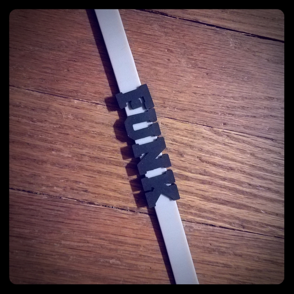 Zumba rubber bracelet